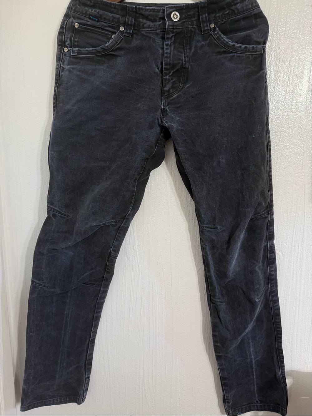 KUHL Free Ryder Pants Hiking Canvas 30X32 Men's Black Patina Outdoors Trail